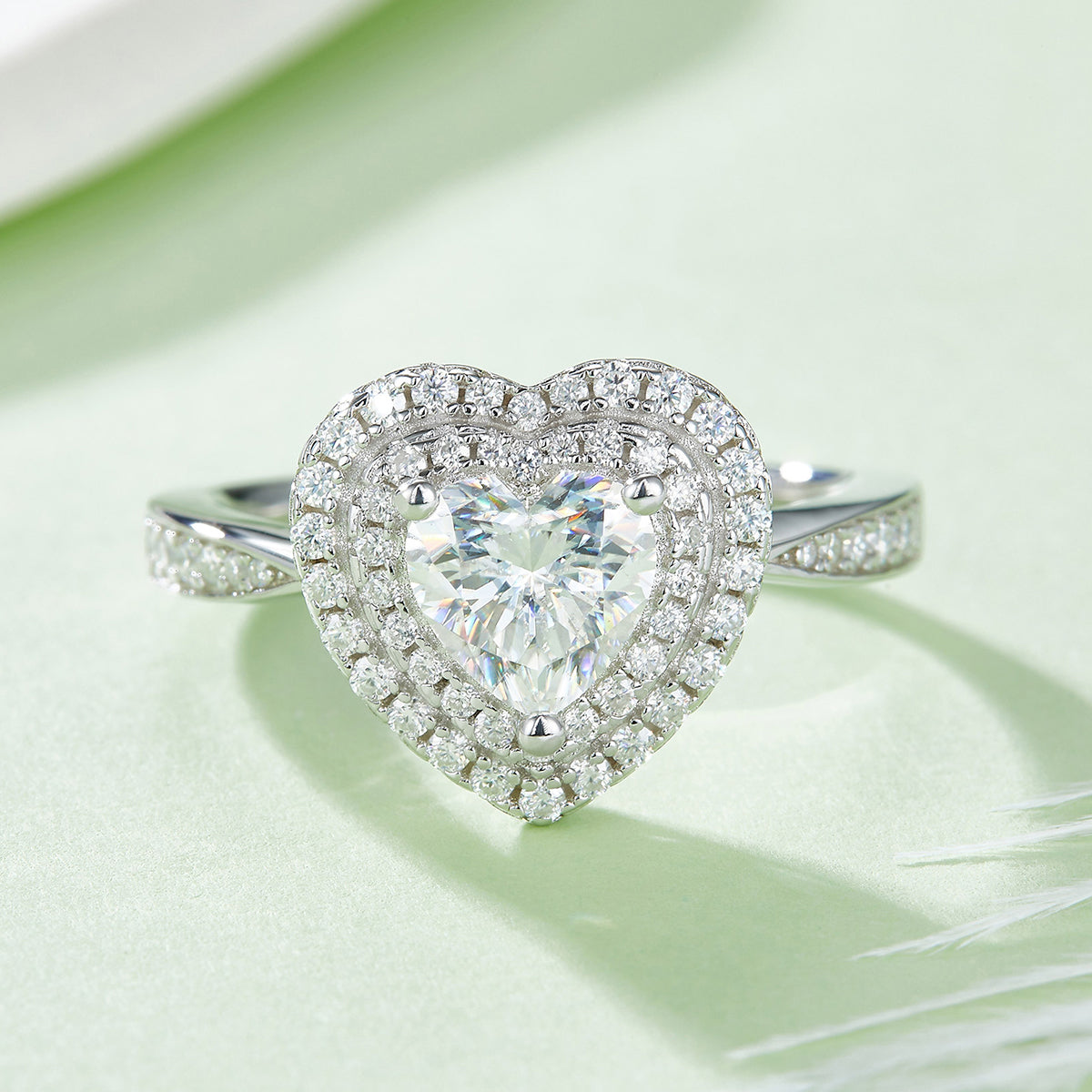 Carissie Ring MF215693 - Silver Angle View