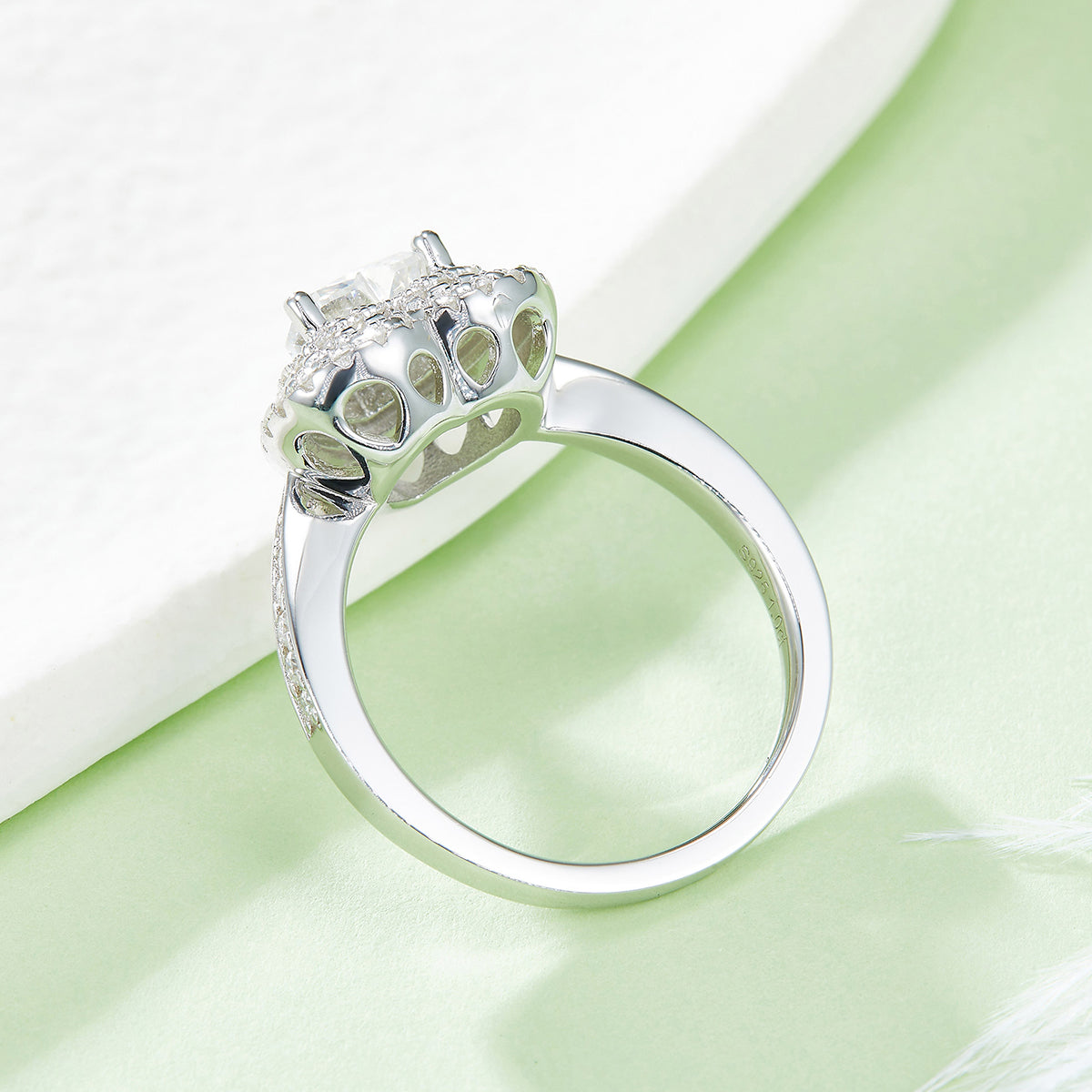 Carissie Ring MF215693 - Silver Side View