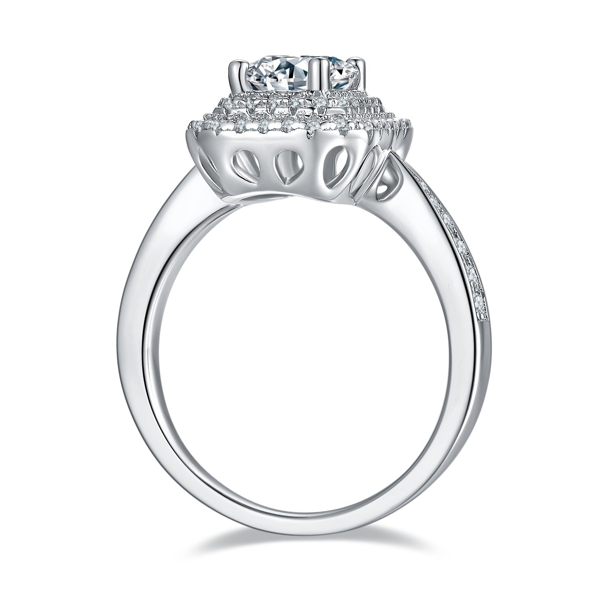 Carissie Ring MF215694 - Silver Side View