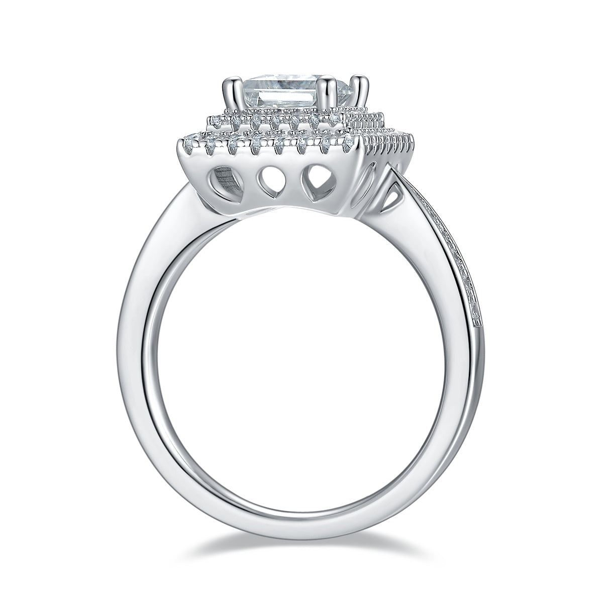 Carissie Ring MF215695 - Silver Side View