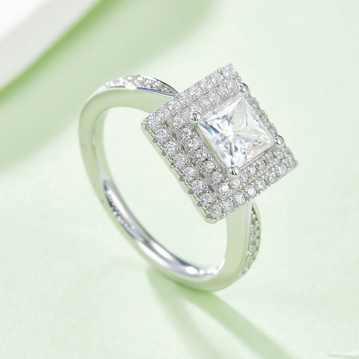 Carissie Ring MF215695 - Silver Angle View