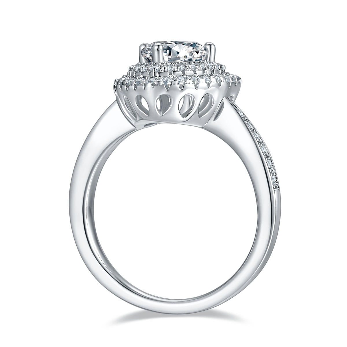 Carissie Ring MF215696 - Silver Side View