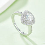 Carissie Ring MF215696 - Silver Angle View