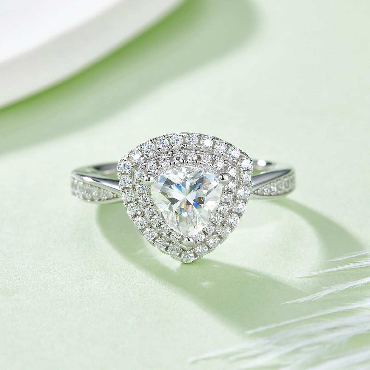 Carissie Ring MF215696 - Silver Angle View