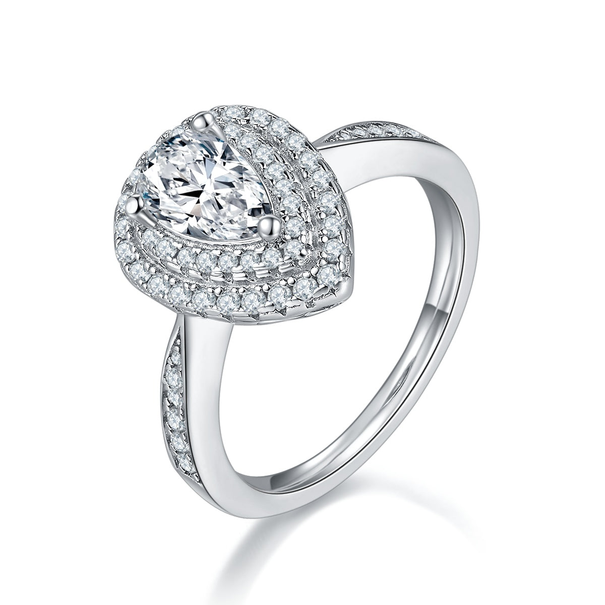 Carissie Ring MF215697 - Silver Angle View