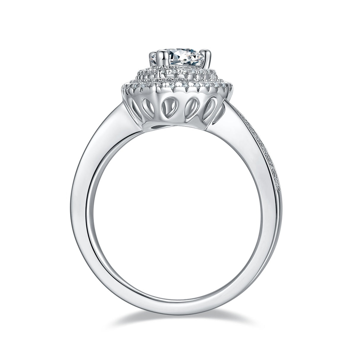 Carissie Ring MF215697 - Silver Side View