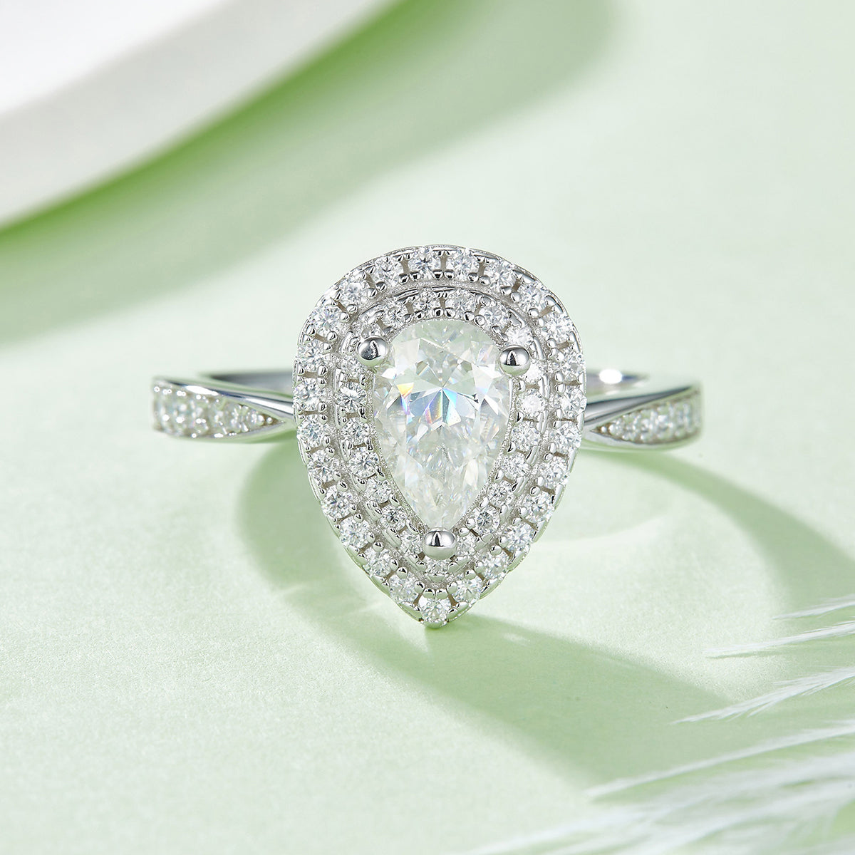 Carissie Ring MF215697 - Silver Angle View