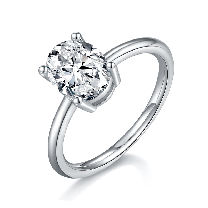 Carissie Ring MF215707 - Silver Angle View