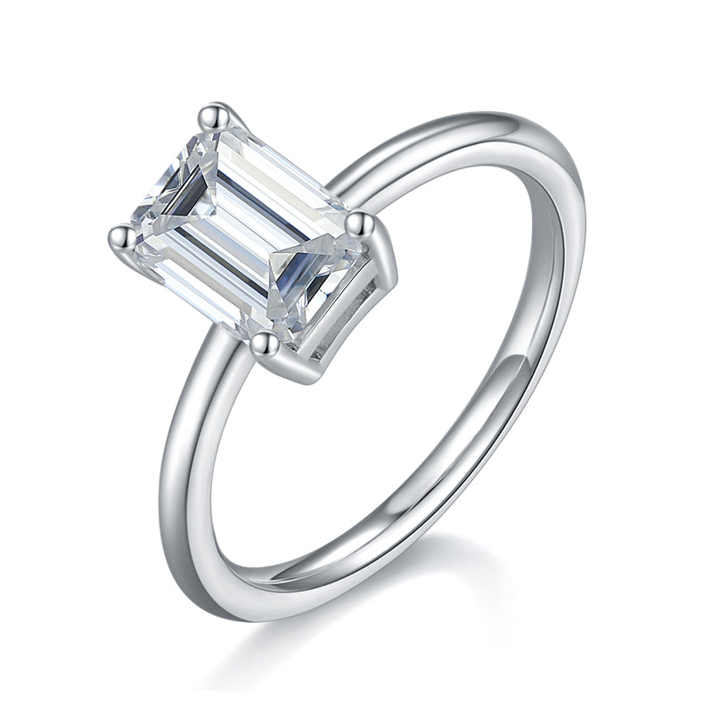 Carissie Ring MF215709 - Silver Angle View