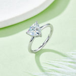 Carissie Ring MF215711 - Silver Angle View