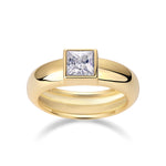Carissie Ring MF216011 - Yellow Gold Front View