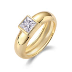 Carissie Ring MF216011 - Yellow Gold Angle View