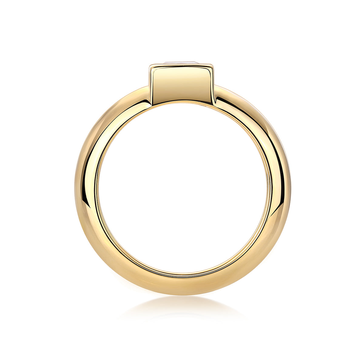 Carissie Ring MF216011 - Yellow Gold Side View