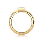 Carissie Ring MF216011 - Yellow Gold Side View