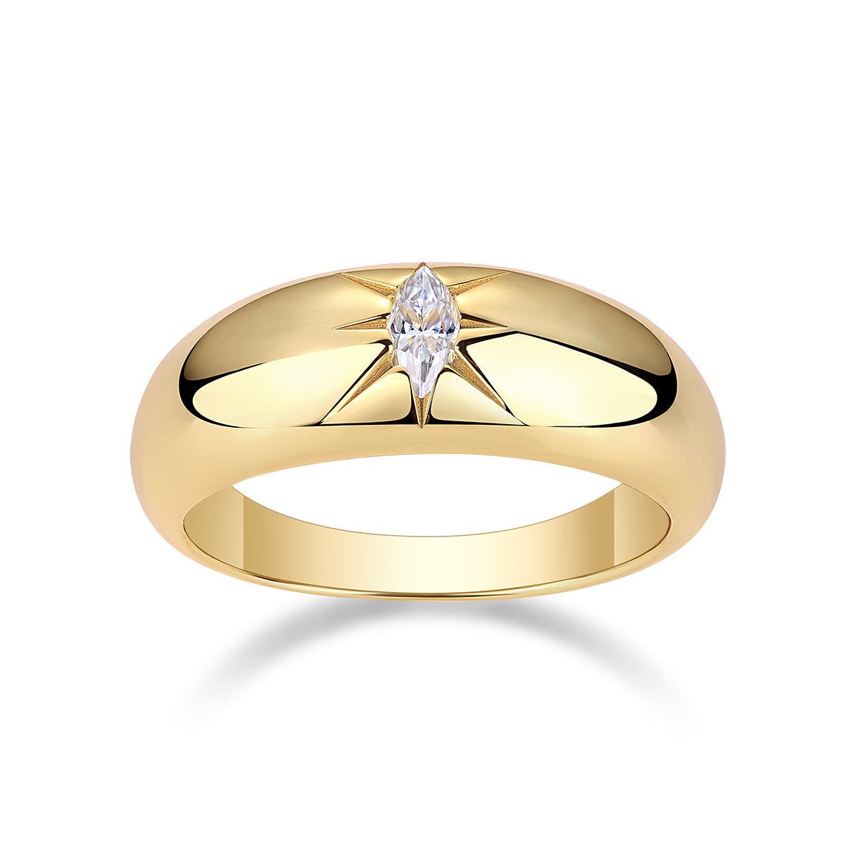 Carissie Ring MF216012 - Yellow Gold Main View