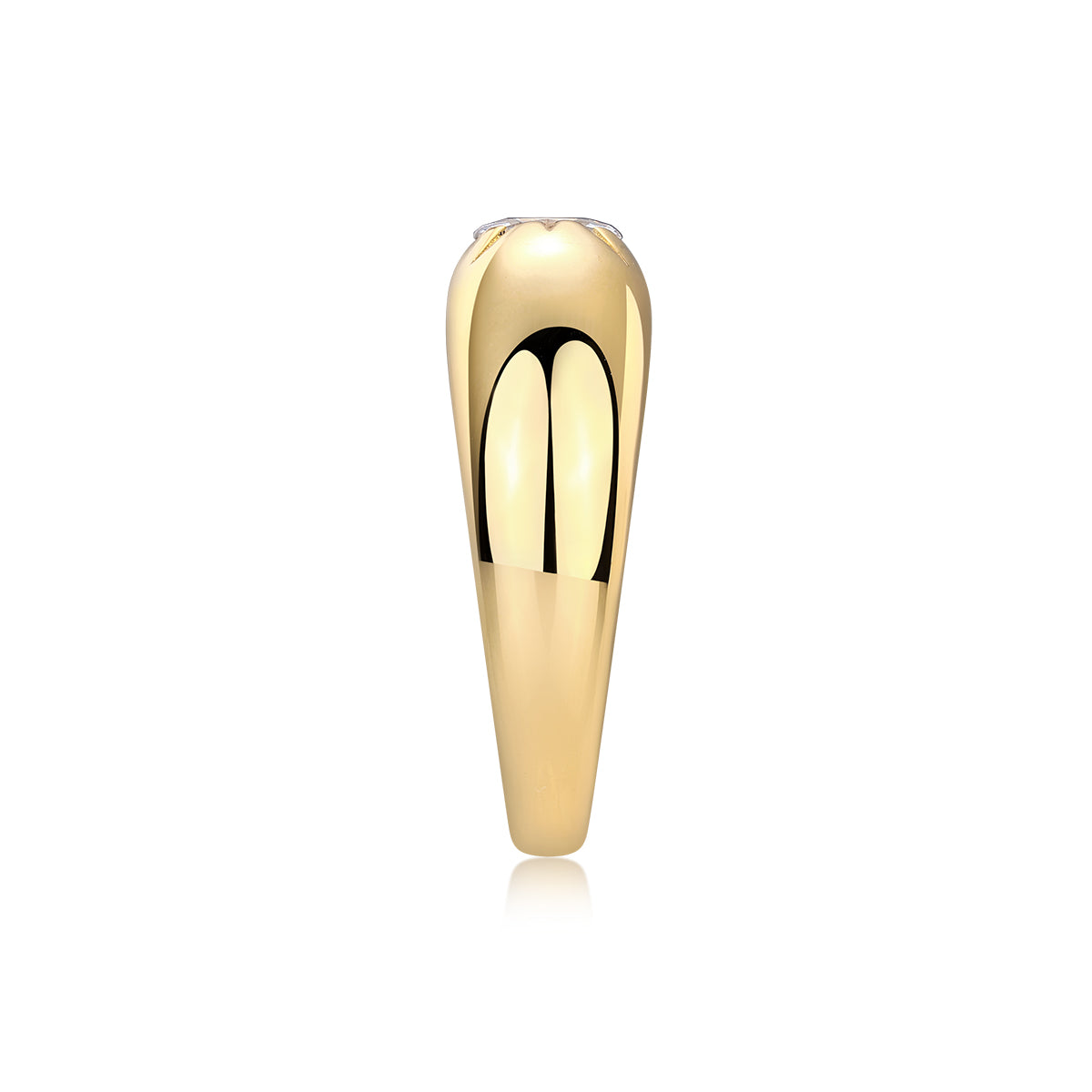 Carissie Ring MF216012 - Yellow Gold Side View