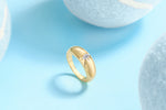 Carissie Ring MF216012 - Yellow Gold Angle View