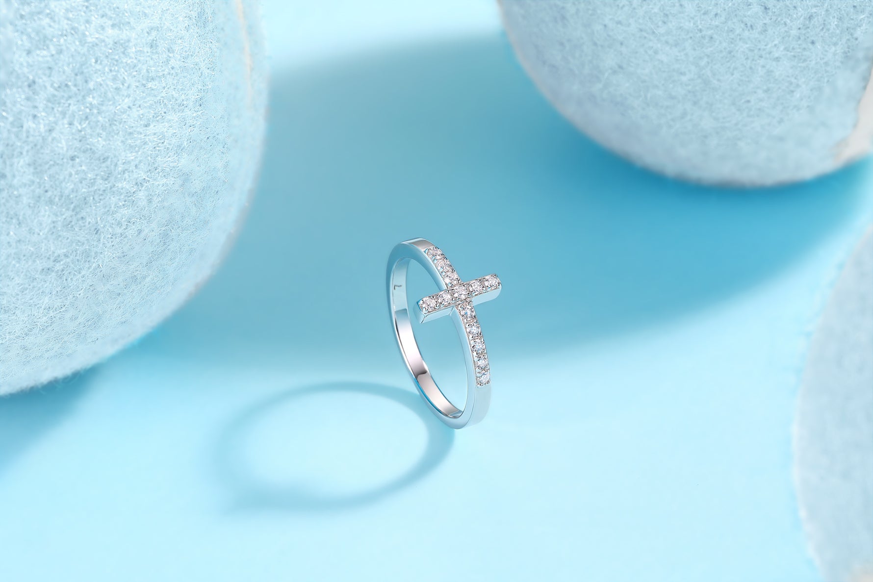 Carissie Ring MF216013 - Silver Angle View