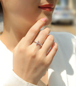 Carissie Ring MF216013 - Silver On Model