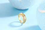 Carissie Ring MF216015 - Yellow Gold Angle View