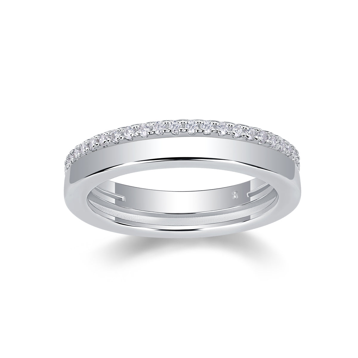 Carissie Ring MF216187 - Silver Front View