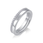 Carissie Ring MF216187 - Silver Angle View