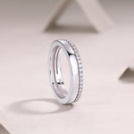 Carissie Ring MF216187 - Silver Angle View
