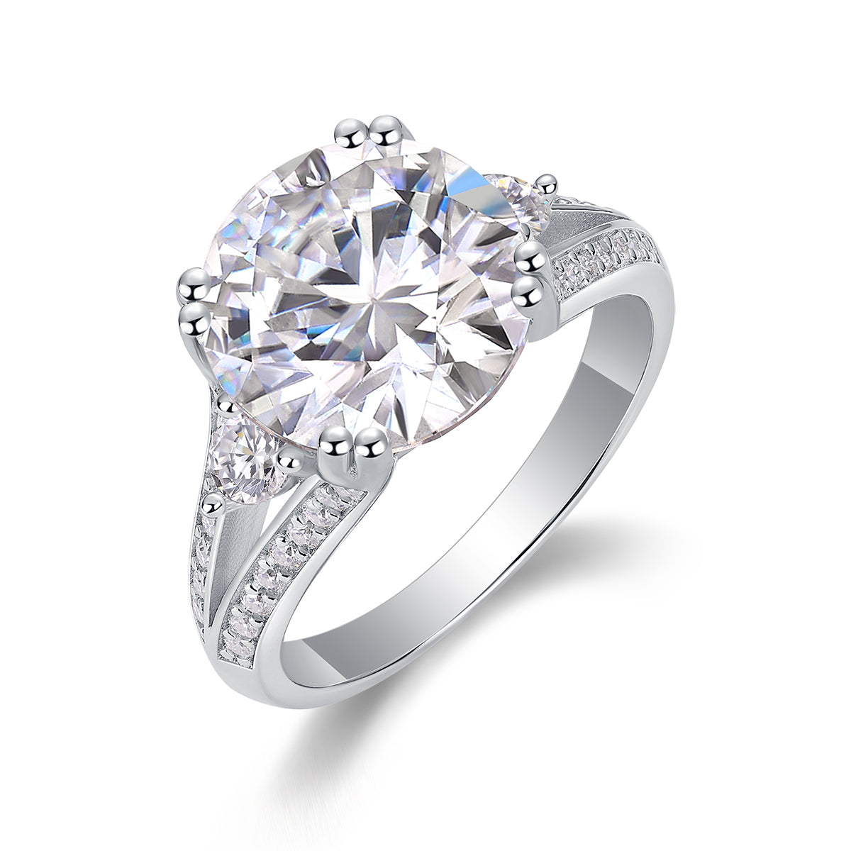 Carissie Ring MF216191 - Silver Angle View