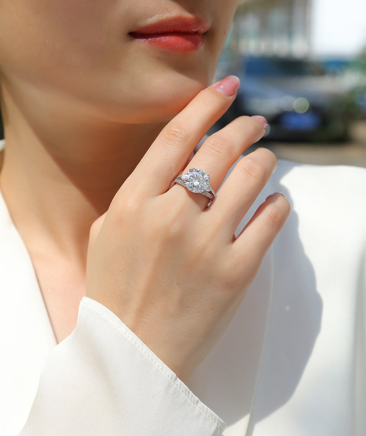 Carissie Ring MF216191 - Silver On Model