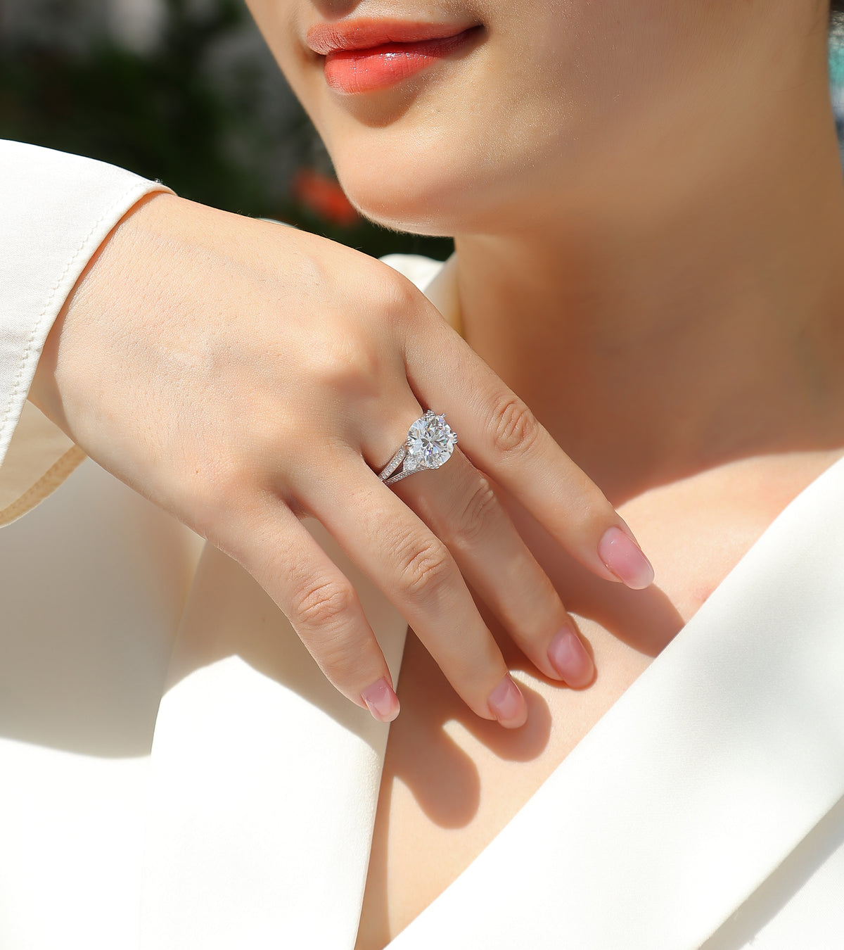 Carissie Ring MF216191 - Silver On Model