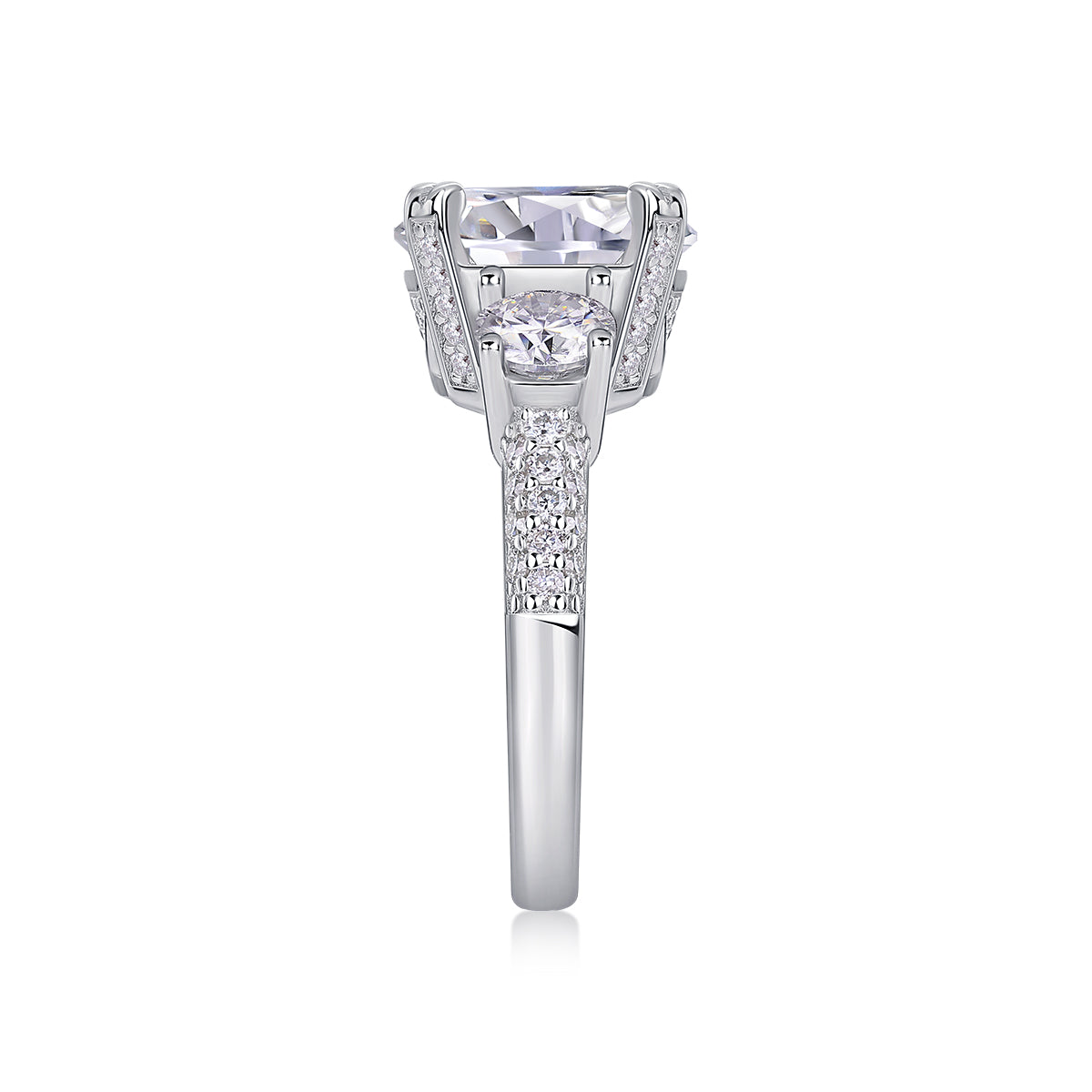 Carissie Ring MF216192 - Silver Side View