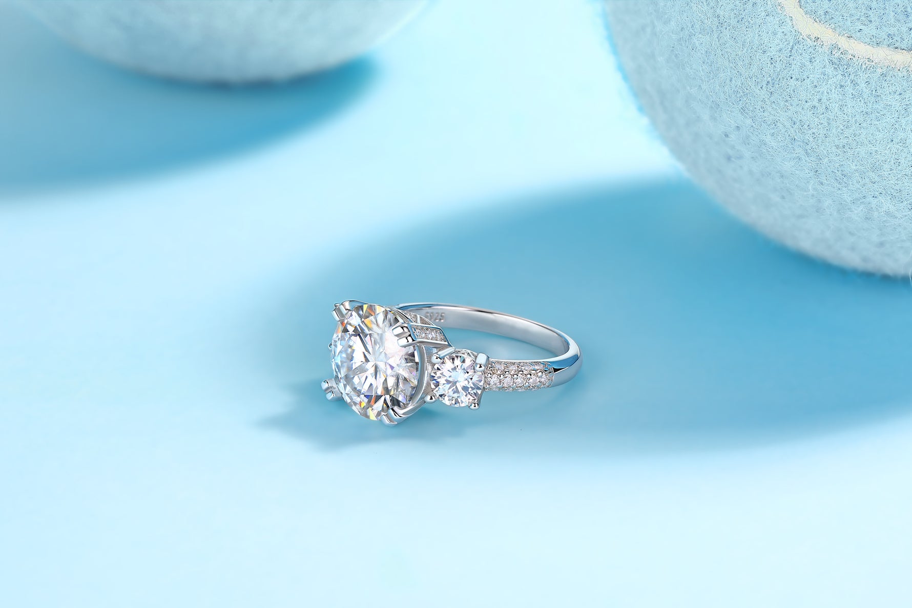 Carissie Ring MF216192 - Silver Angle View