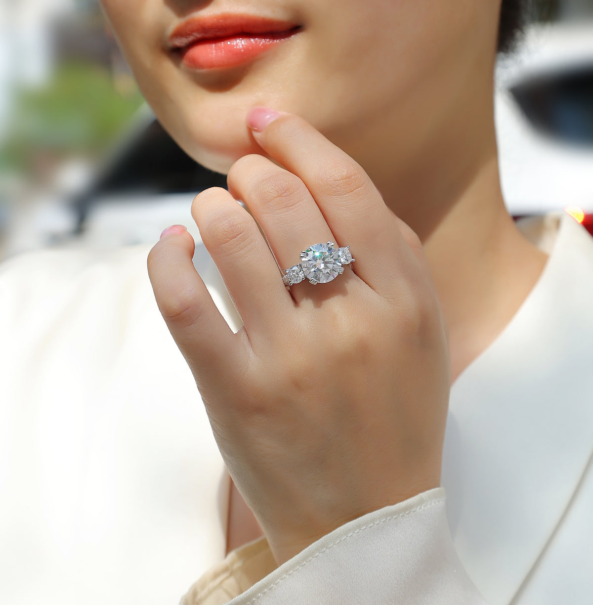 Carissie Ring MF216192 - Silver On Model