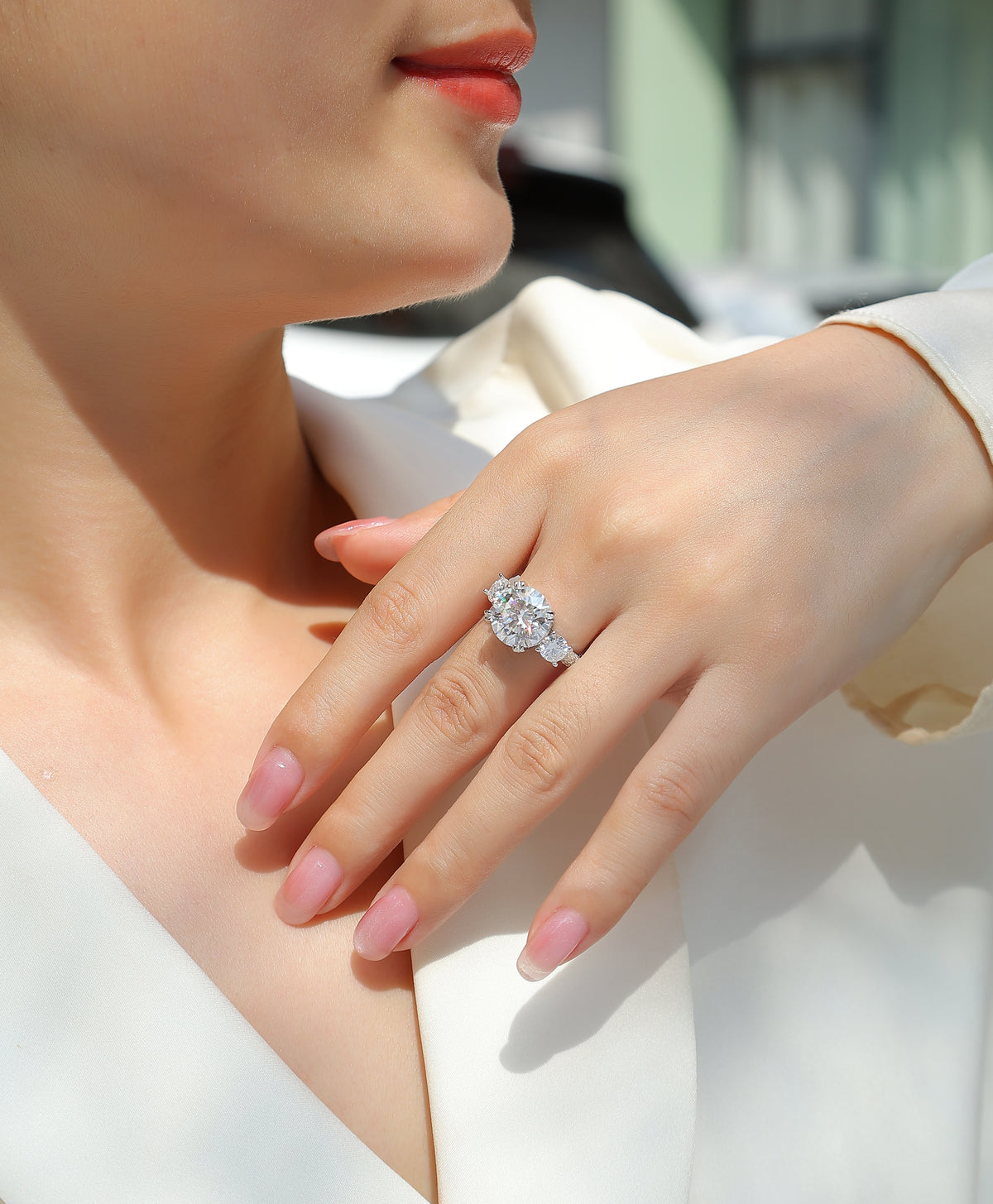 Carissie Ring MF216192 - Silver On Model