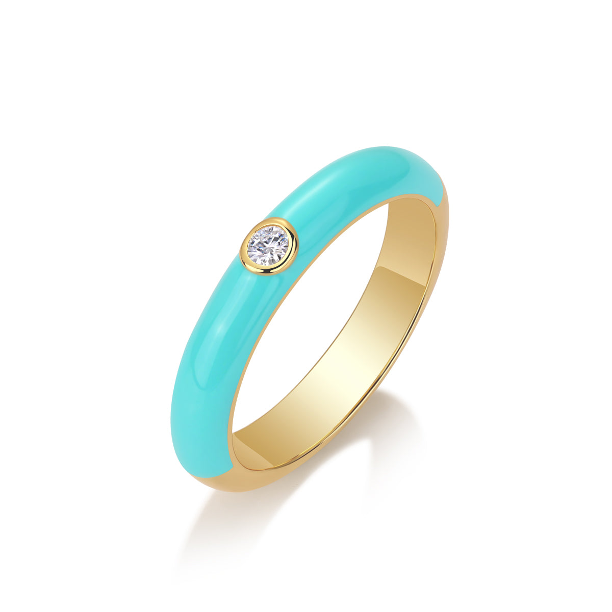 Carissie Ring MF216194 - Yellow Gold Angle View
