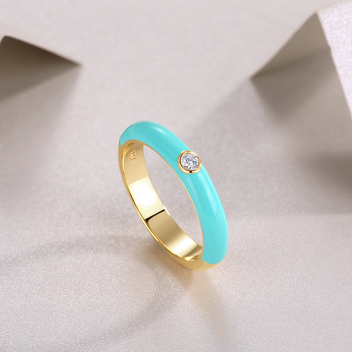 Carissie Ring MF216194 - Yellow Gold Angle View
