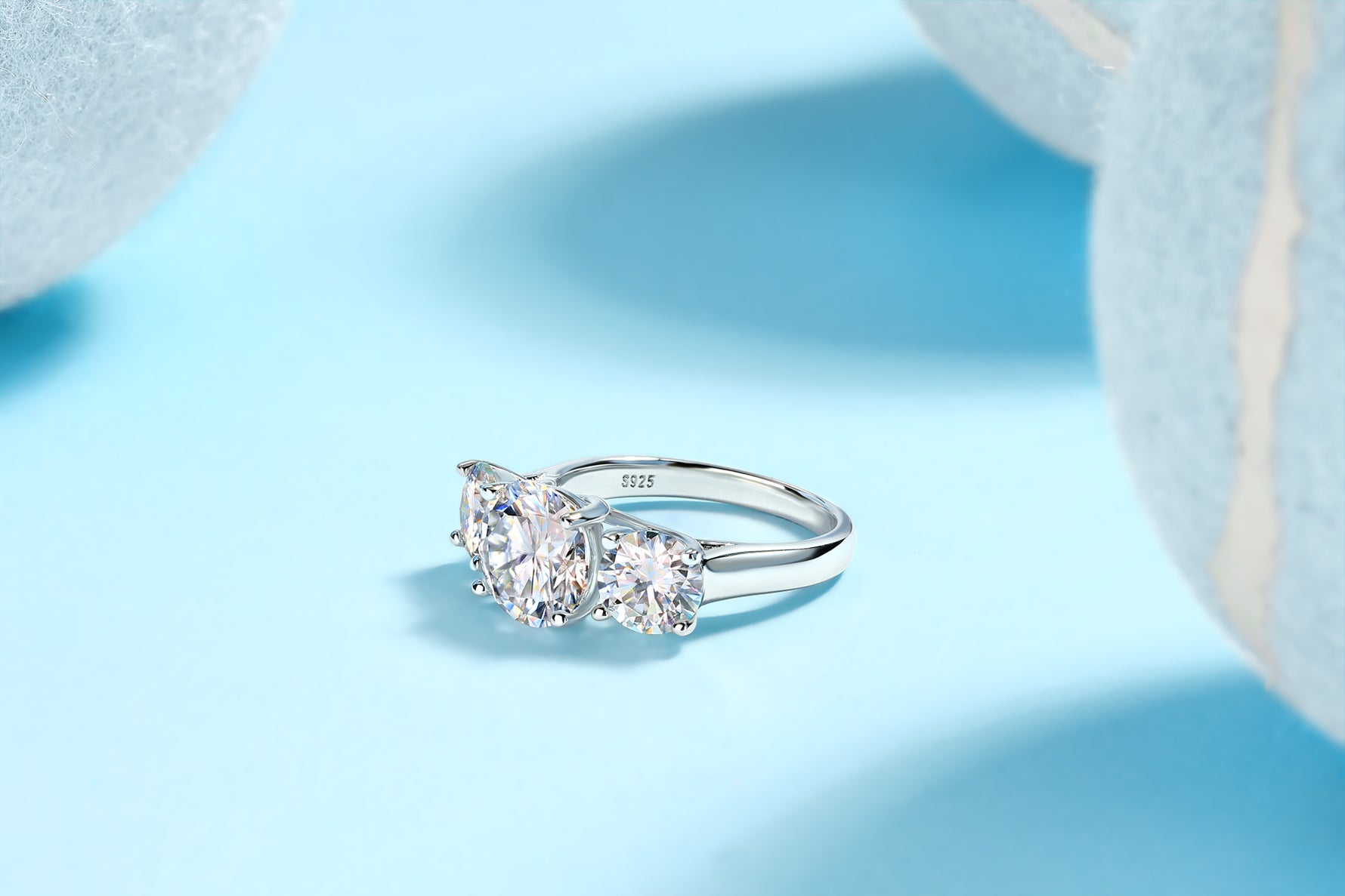 Carissie Ring MF216205 - Silver Angle View