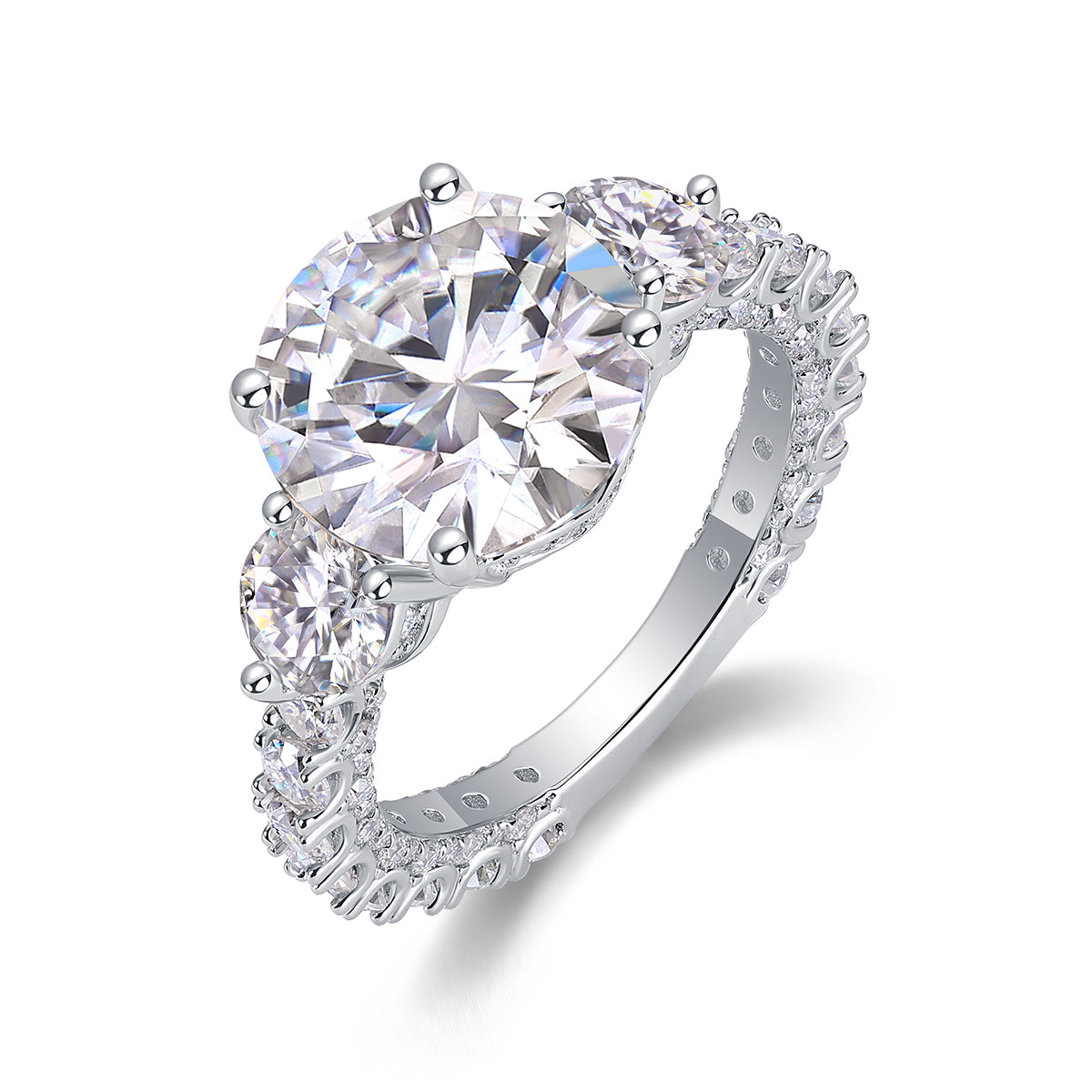 Carissie Ring MF216206 - Silver Angle View