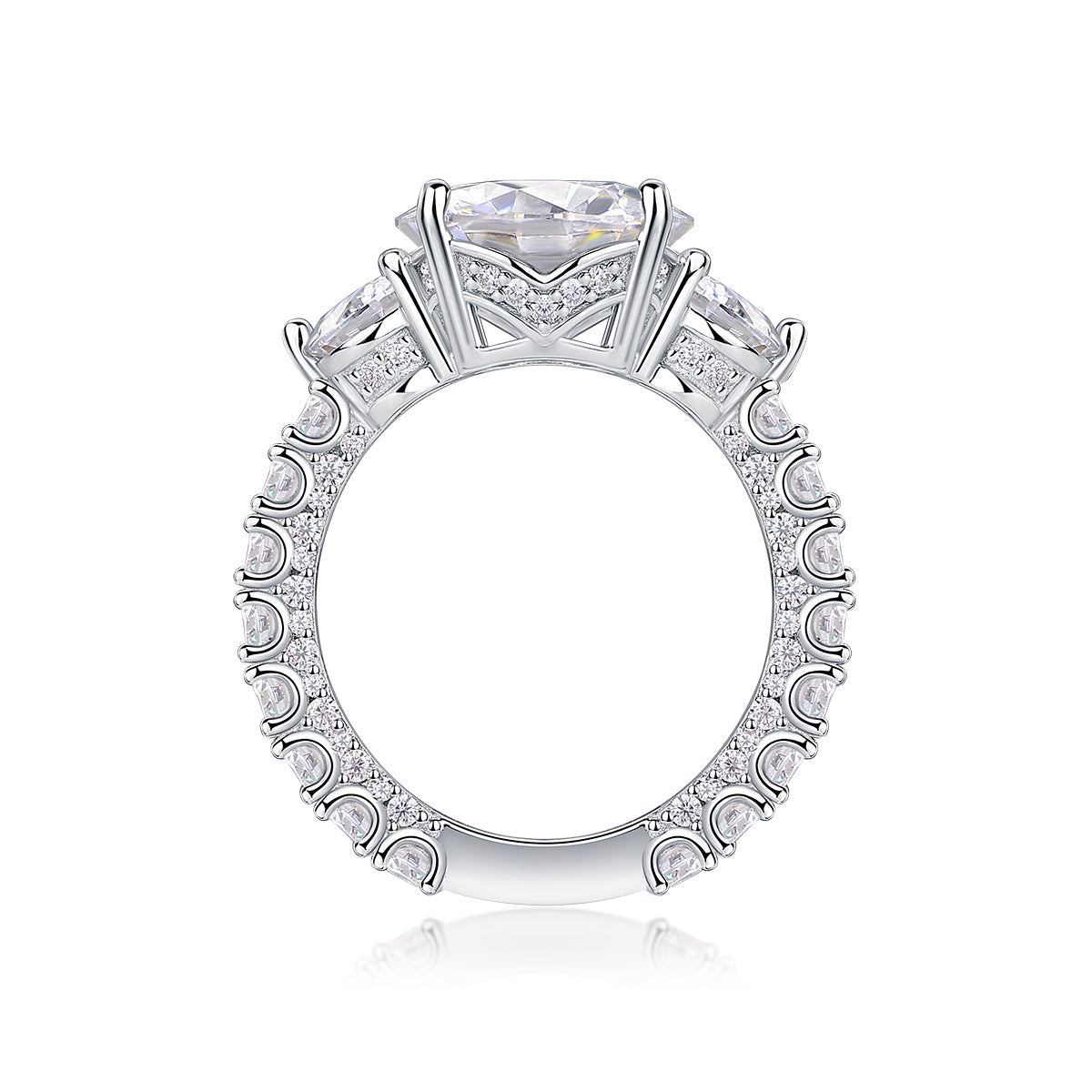 Carissie Ring MF216206 - Silver Side View