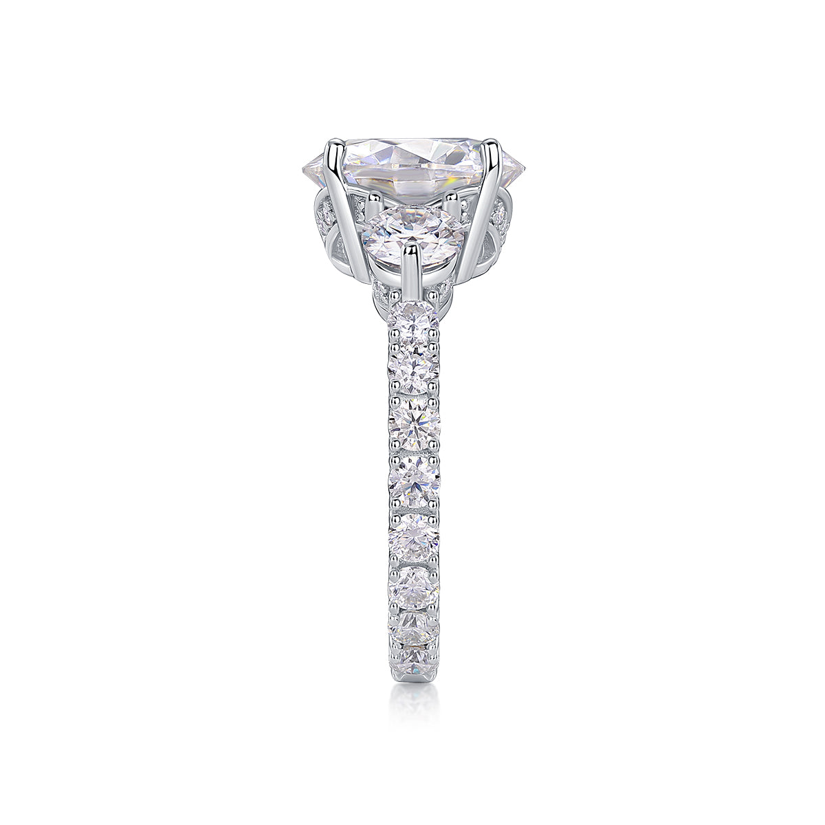 Carissie Ring MF216206 - Silver Side View