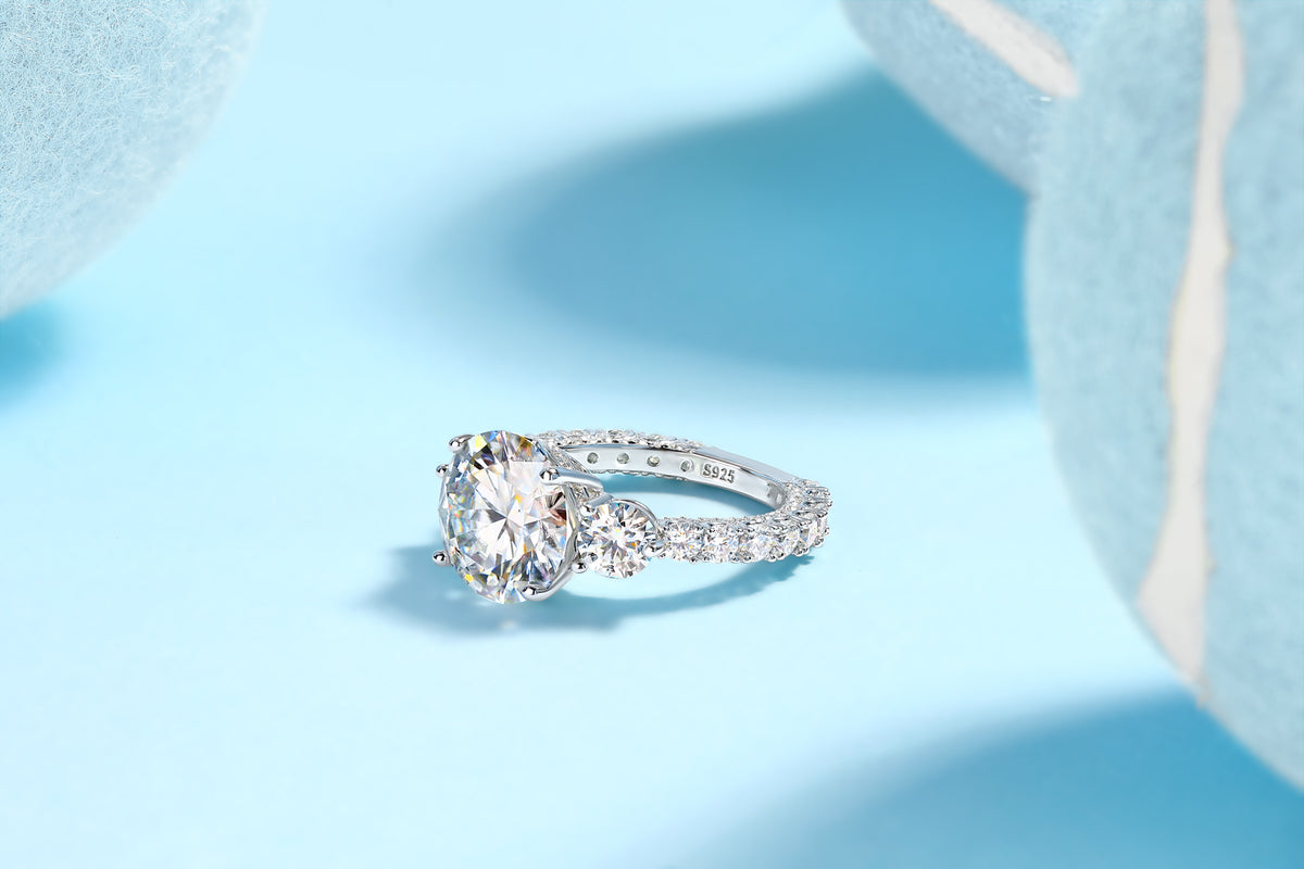 Carissie Ring MF216206 - Silver Angle View