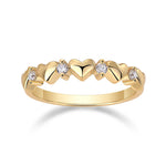 Carissie Ring MF216218 - Yellow Gold Front View