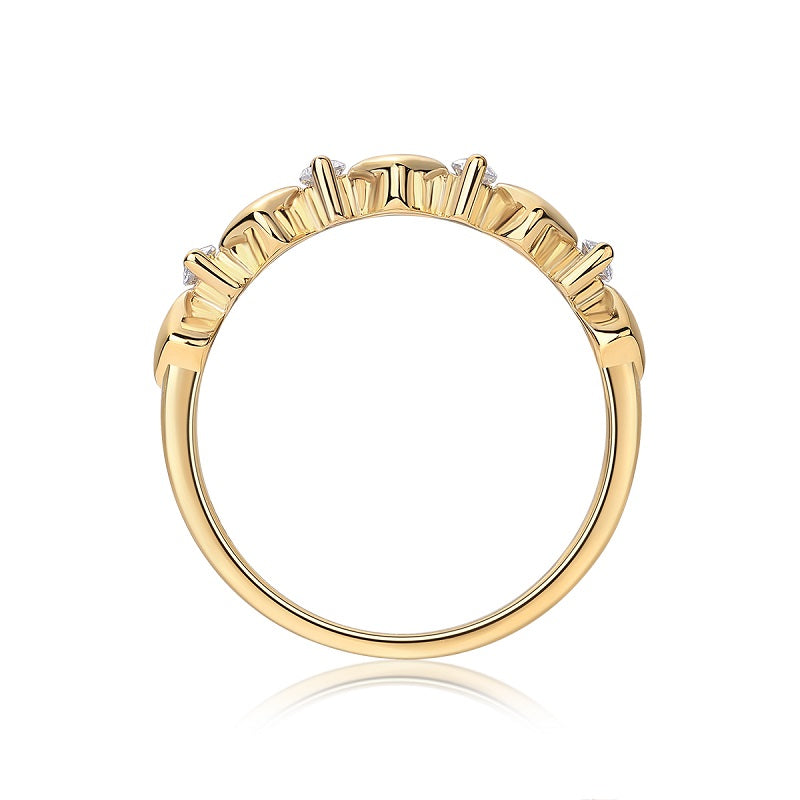 Carissie Ring MF216218 - Yellow Gold Side View