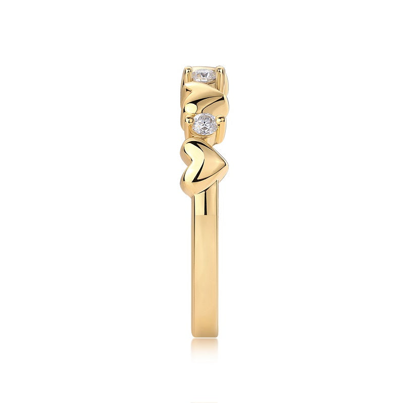 Carissie Ring MF216218 - Yellow Gold Side View