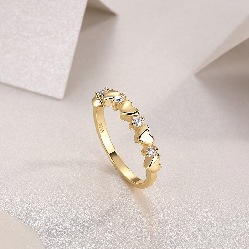 Carissie Ring MF216218 - Yellow Gold Angle View