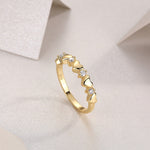 Carissie Ring MF216218 - Yellow Gold Angle View