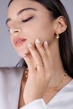 Carissie Ring MF216218 - Yellow Gold On Model