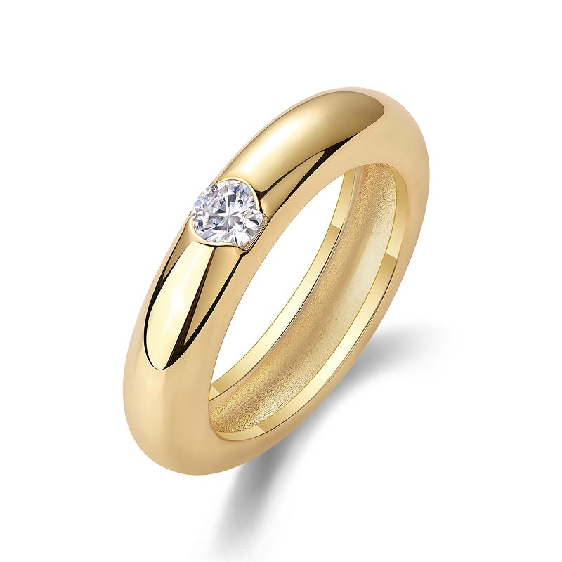 Carissie Ring MF216238 - Yellow Gold Angle View