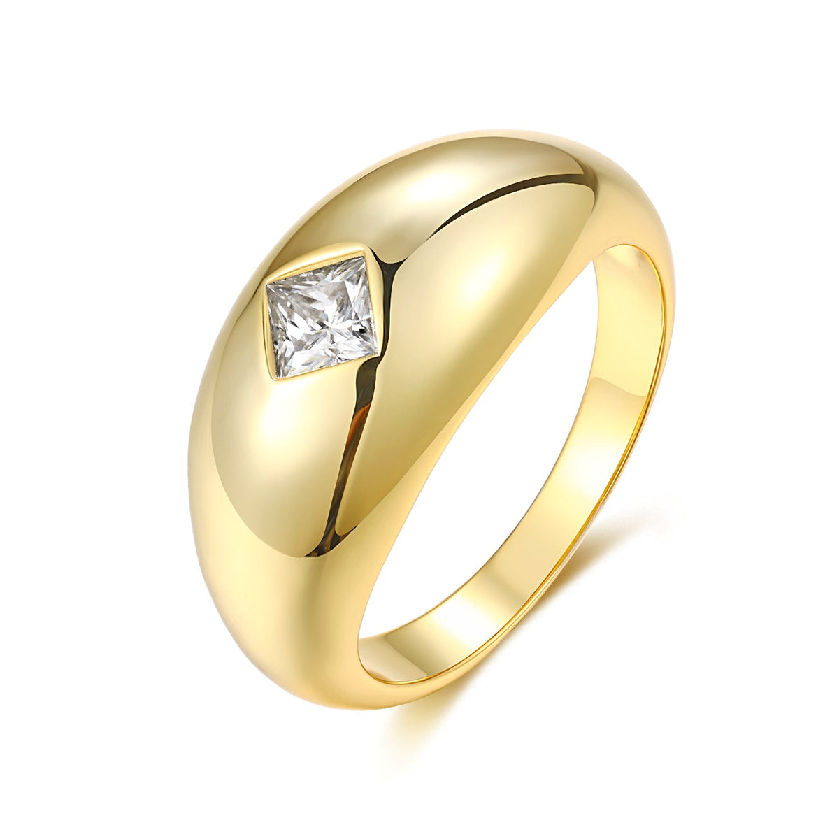 Carissie Ring MF216434 - Yellow Gold Angle View