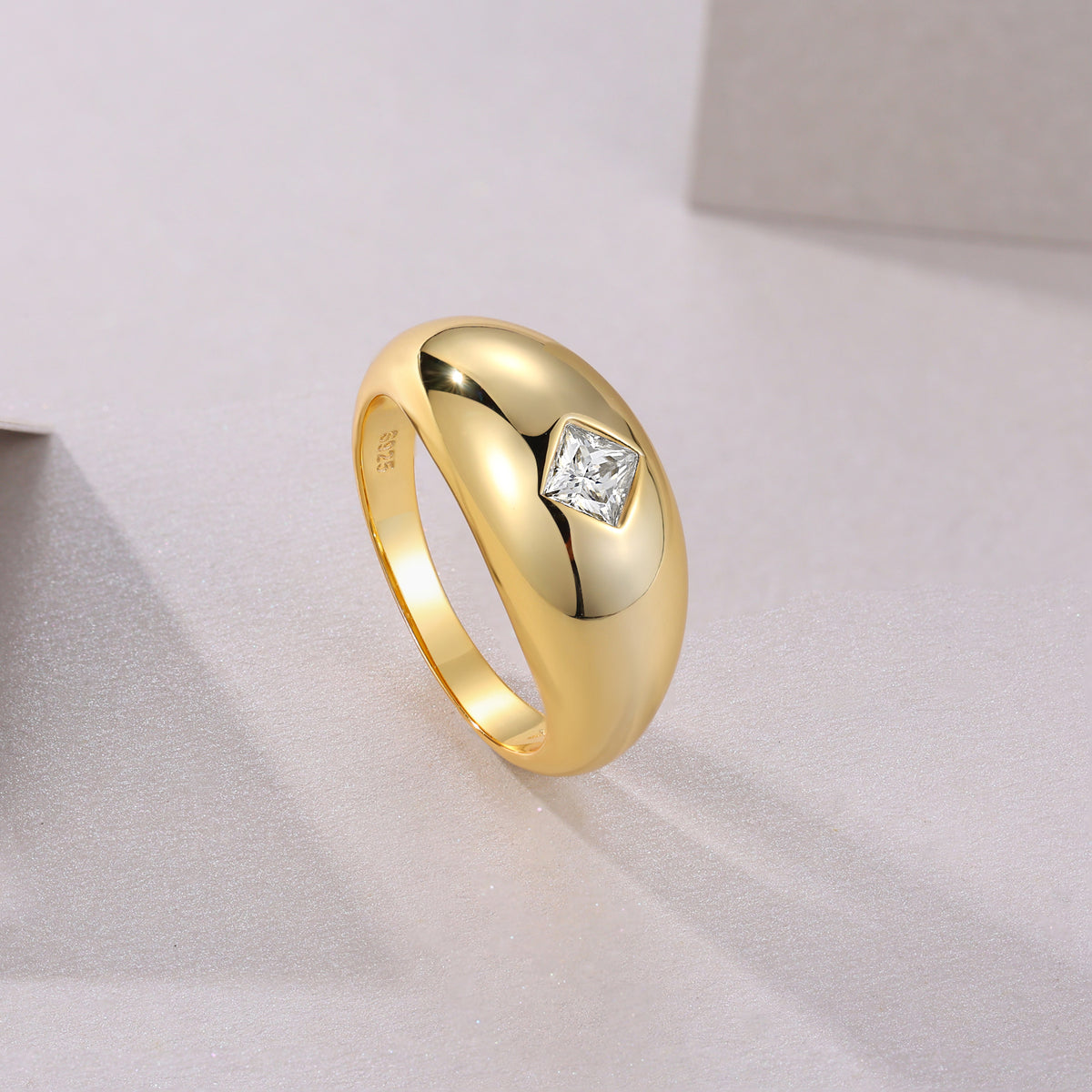 Carissie Ring MF216434 - Yellow Gold Angle View
